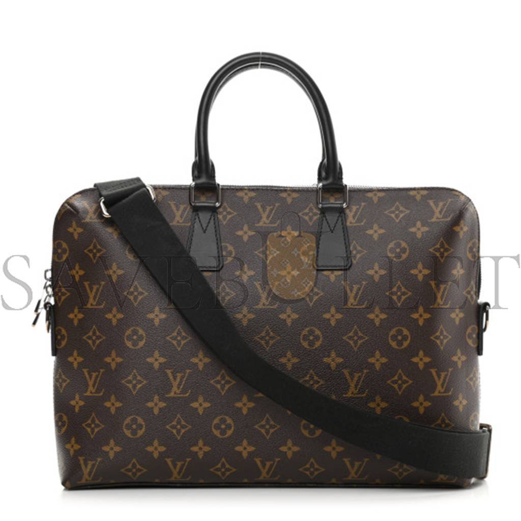 LOUIS VUITTON MONOGRAM MACASSAR PORTE-DOCUMENTS JOUR M40868 (37*28*6cm)